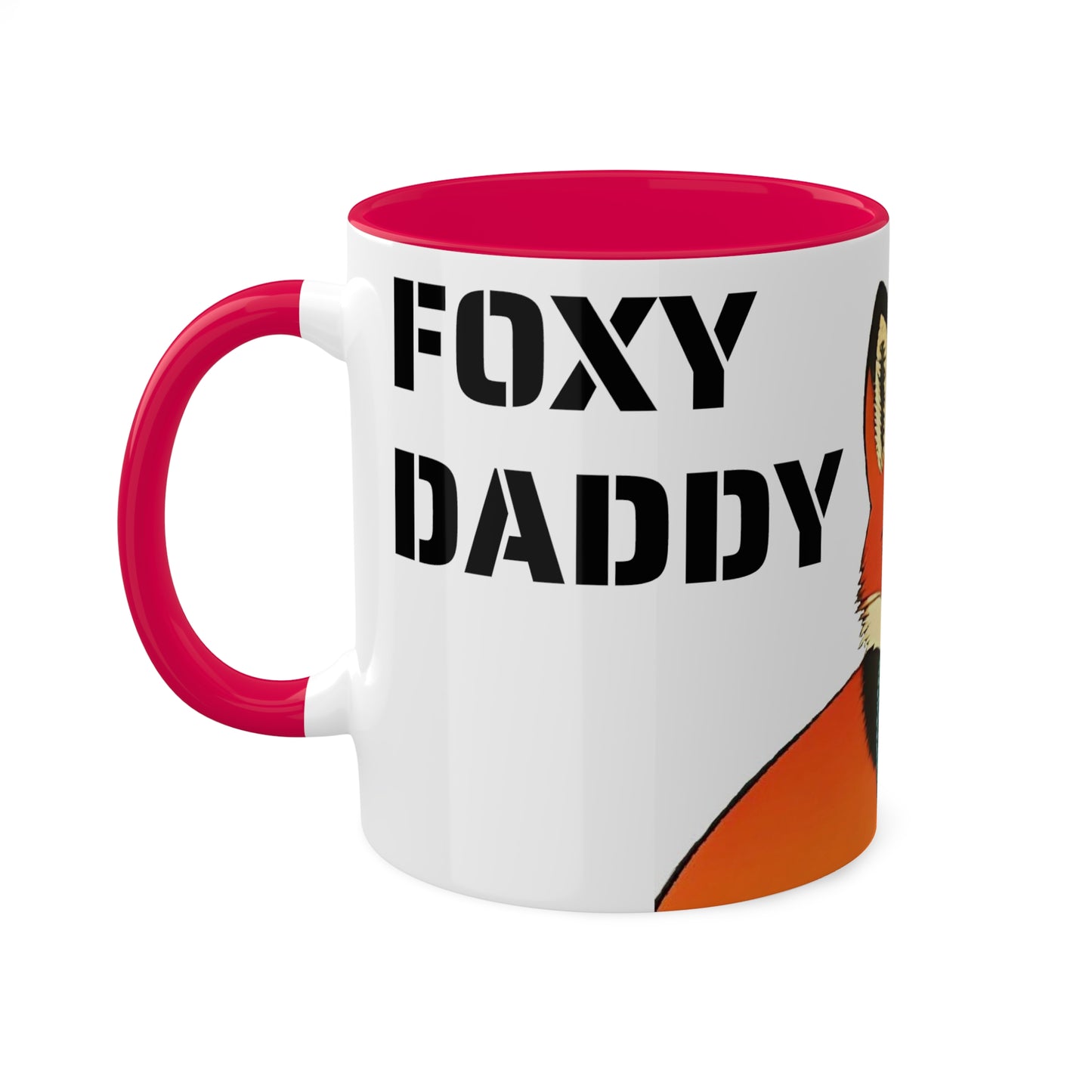 FOXY DADDY Mug (12 Color Options)